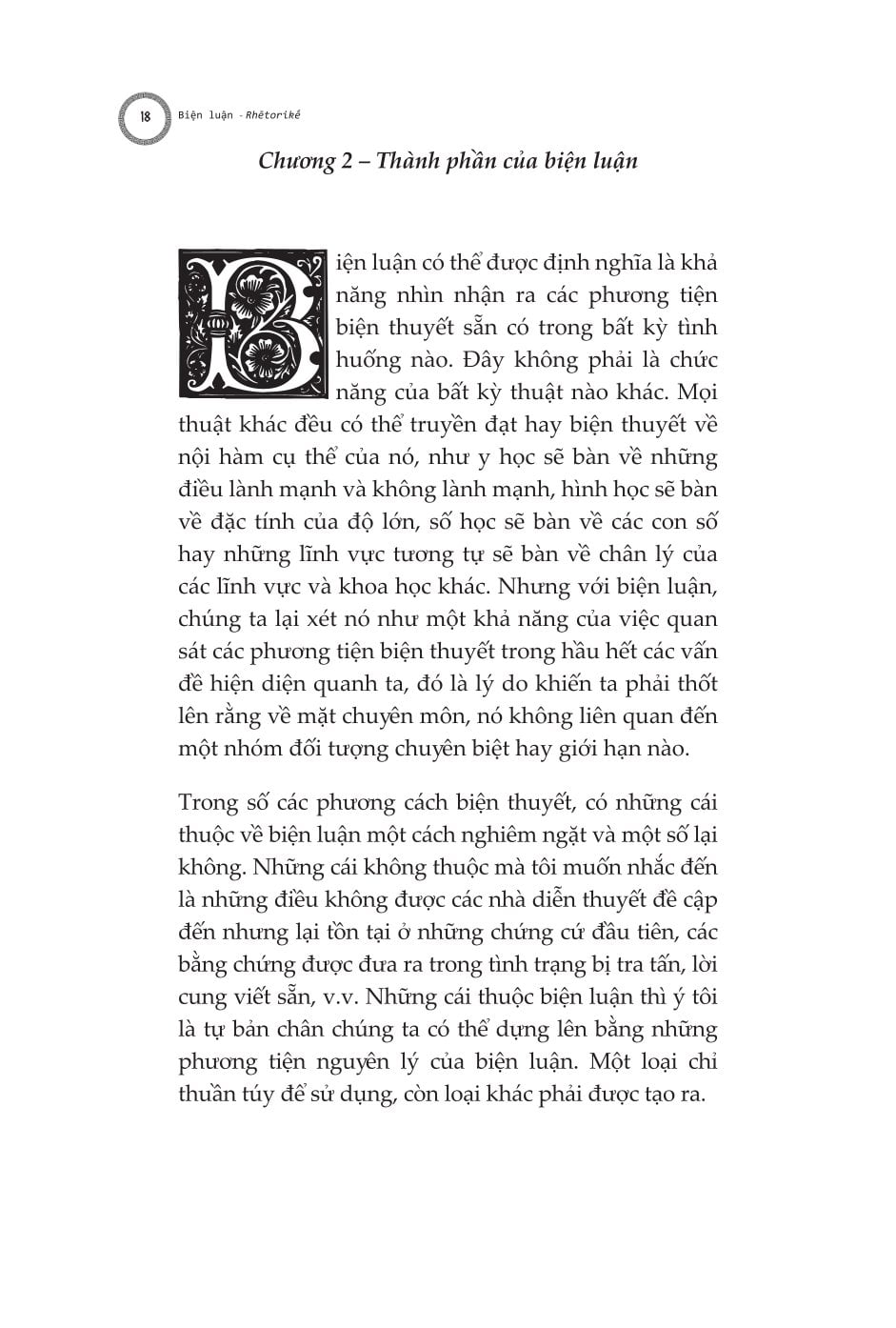 Biện Luận - Rhētorikḗ. Tác Phẩm Triết Học Kinh Điển - Aristotle