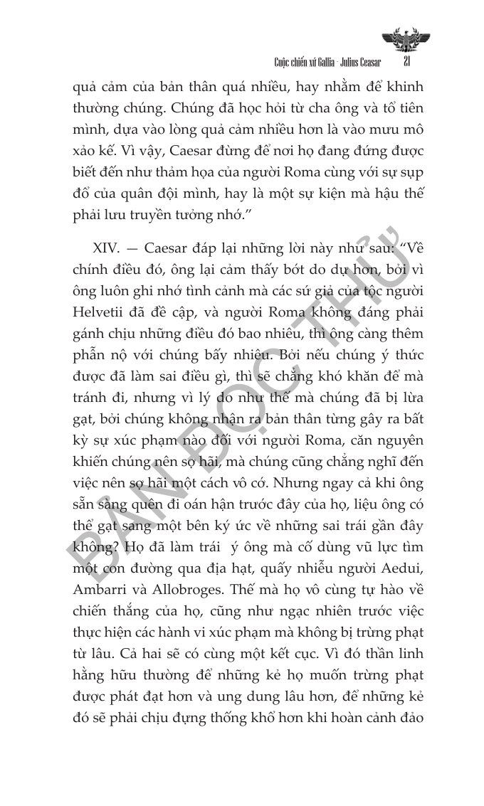 Cuộc Chiến Xứ Gallia - Nghệ Thuật Chiến Tranh Và Ngoại Giao Của Julius Caesar - Julius Caesar