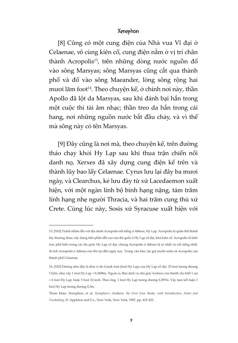 Anabasis : Hồi Ký Viễn Chinh Xứ Ba Tư - Xenophon