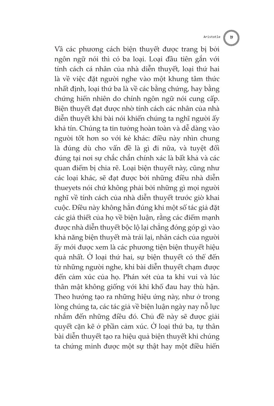 Biện Luận - Rhētorikḗ. Tác Phẩm Triết Học Kinh Điển - Aristotle