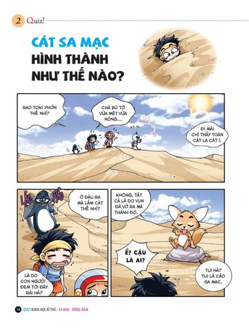  Combo 3 Quyển Quiz! Khoa Học Kì Thú - Về Thiên Nhiên ( Động Vật + Côn Trùng + Sa Mạc Rừng Rậm ) - Nhiều Tác Giả 