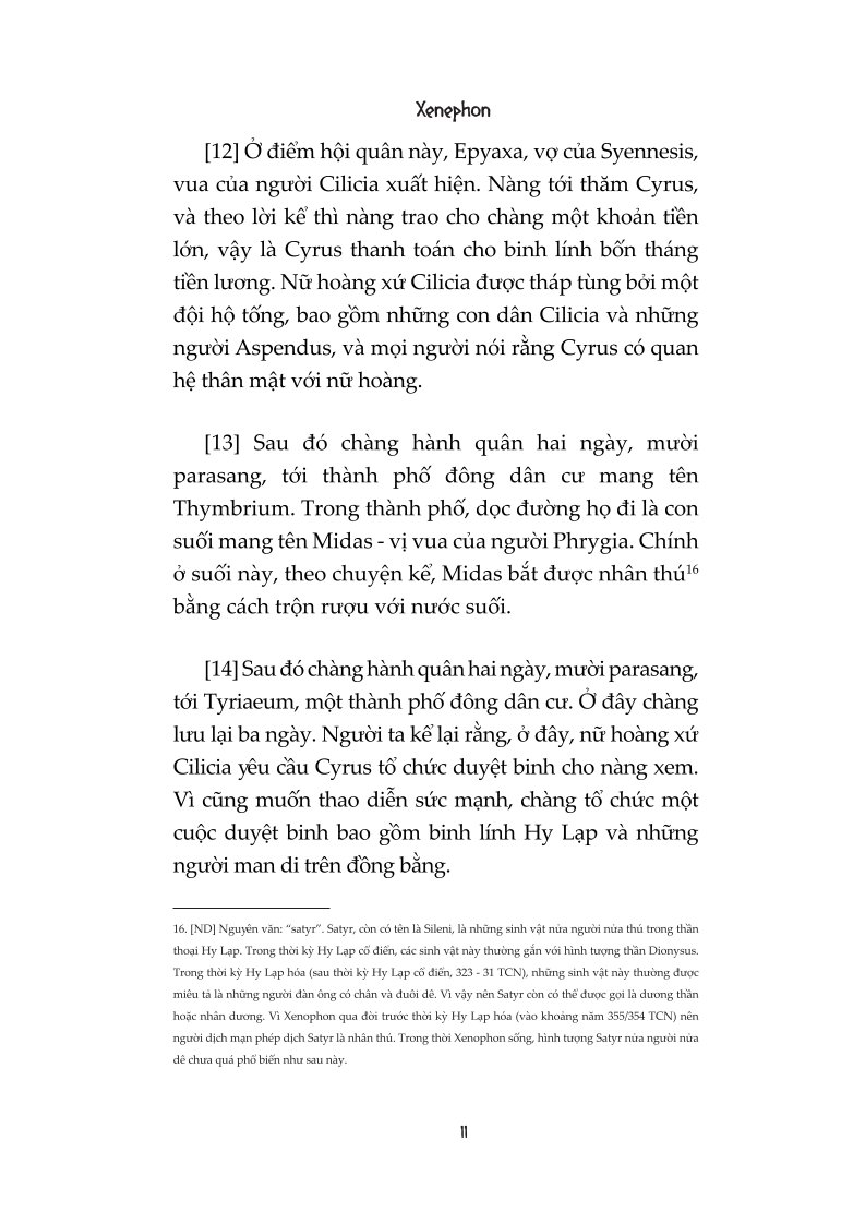 Anabasis : Hồi Ký Viễn Chinh Xứ Ba Tư - Xenophon