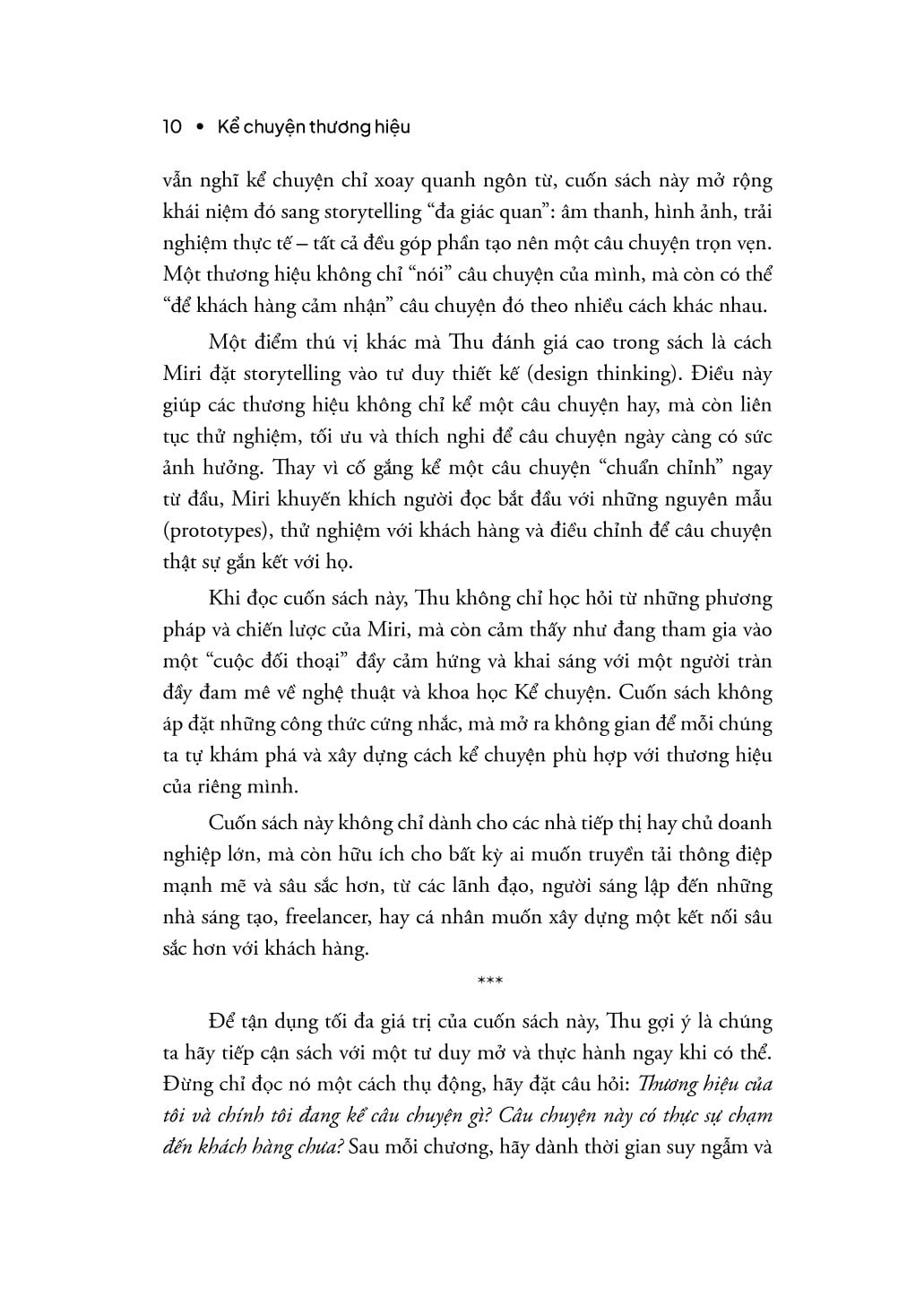 Brand Storytelling - Tư Duy Thiết Kế Trong Kể Chuyện Thương Hiệu -  Miri Rodriguez