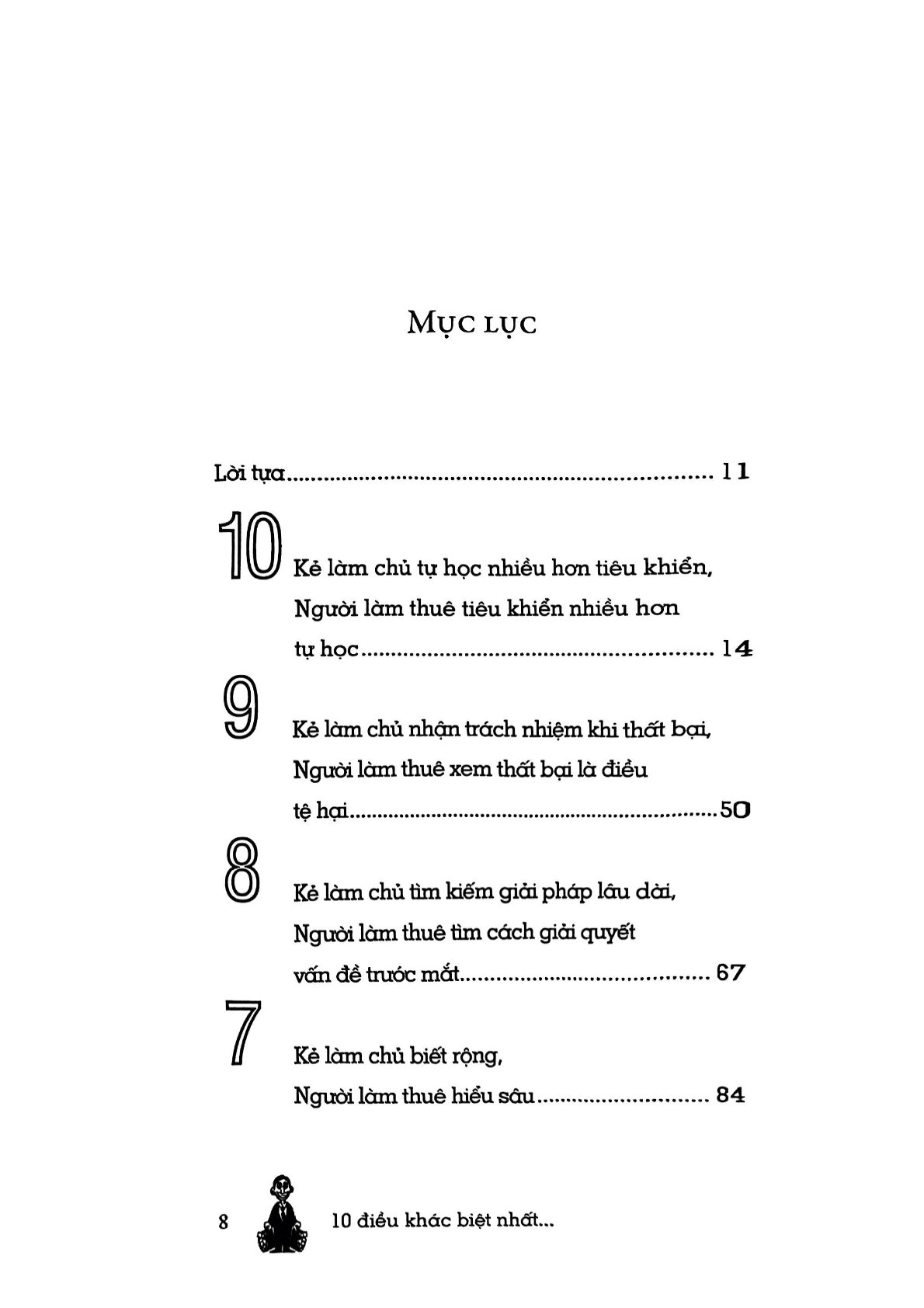 10 Điều Khác Biệt Giửa Kẻ Làm Chủ Và Người Làm Thuê - Keith Cameron Smith