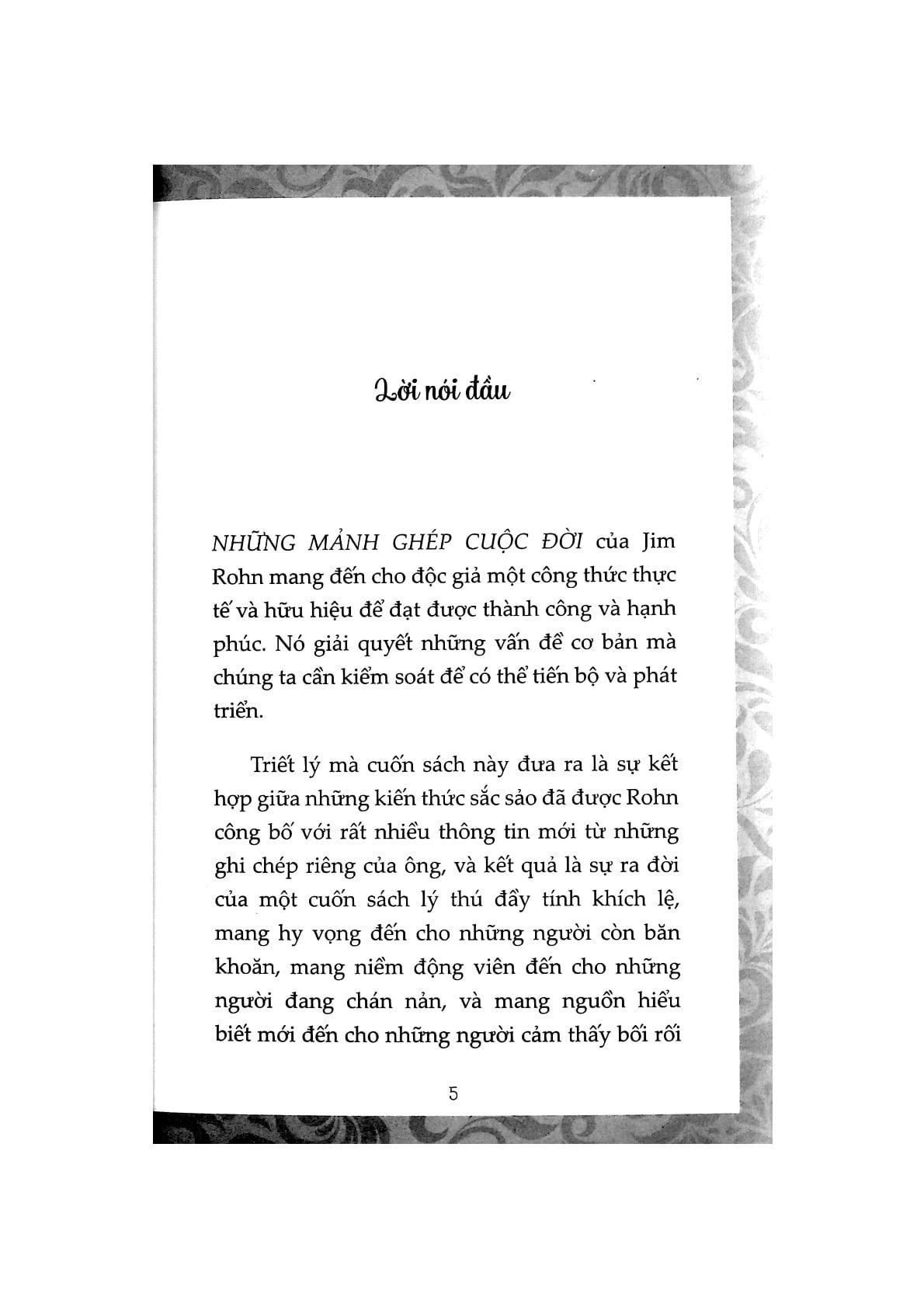 Những Mảnh Ghép Cuộc Đời - Jim Rohn