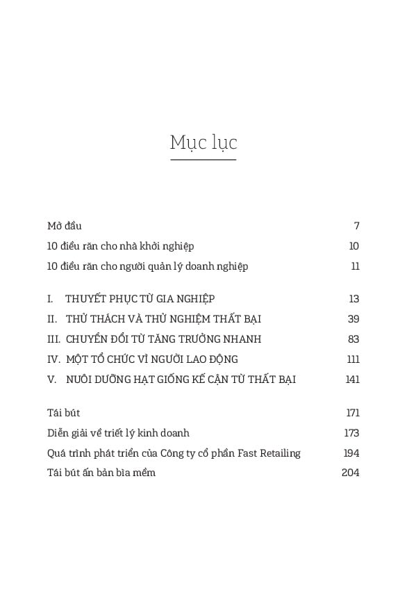 1 Thắng 9 Bại - Tadashi Yanai