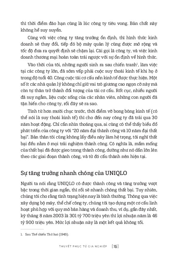 1 Thắng 9 Bại - Tadashi Yanai