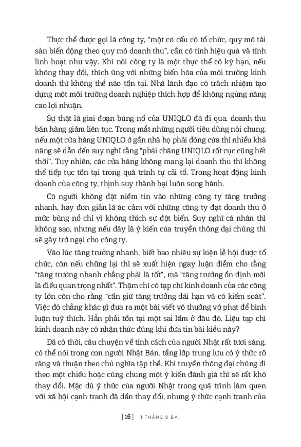 1 Thắng 9 Bại - Tadashi Yanai