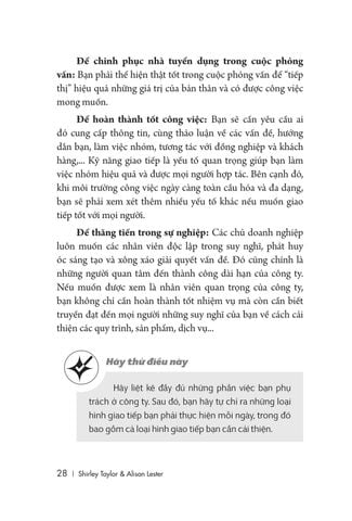  Giỏi Giao Tiếp - Dễ Thành Công - Alison Lester , Shirley Taylor 