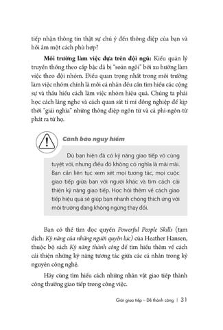  Giỏi Giao Tiếp - Dễ Thành Công - Alison Lester , Shirley Taylor 