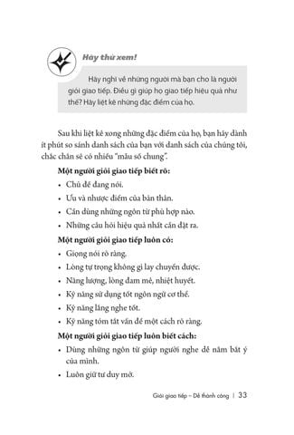  Giỏi Giao Tiếp - Dễ Thành Công - Alison Lester , Shirley Taylor 