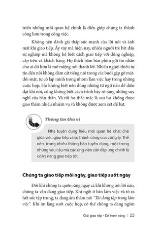  Giỏi Giao Tiếp - Dễ Thành Công - Alison Lester , Shirley Taylor 