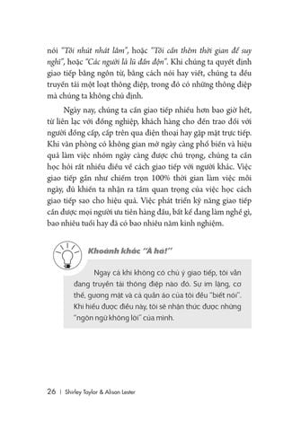 Giỏi Giao Tiếp - Dễ Thành Công - Alison Lester , Shirley Taylor 