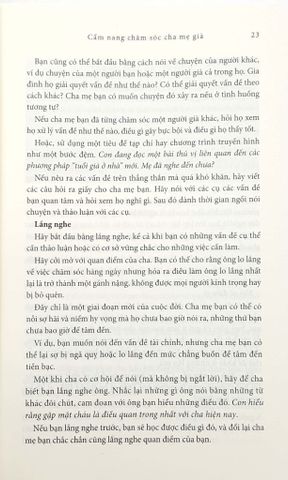 Cẩm Nang Chăm Sóc Cha Mẹ Già - Virginia Morris 