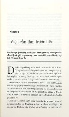  Cẩm Nang Chăm Sóc Cha Mẹ Già - Virginia Morris 
