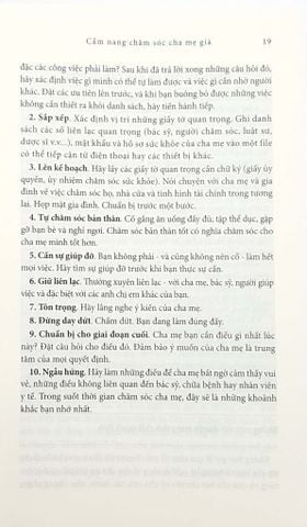  Cẩm Nang Chăm Sóc Cha Mẹ Già - Virginia Morris 