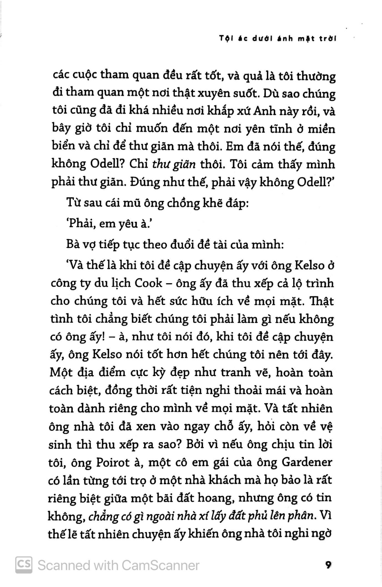 Tội ác dưới ánh mặt trời - Agatha Christie