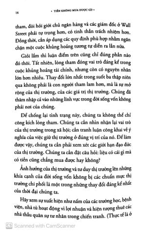  Tiền Không Mua Được Gì? - Michael Sandel 