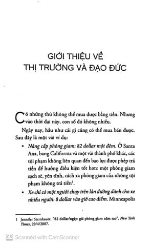  Tiền Không Mua Được Gì? - Michael Sandel 