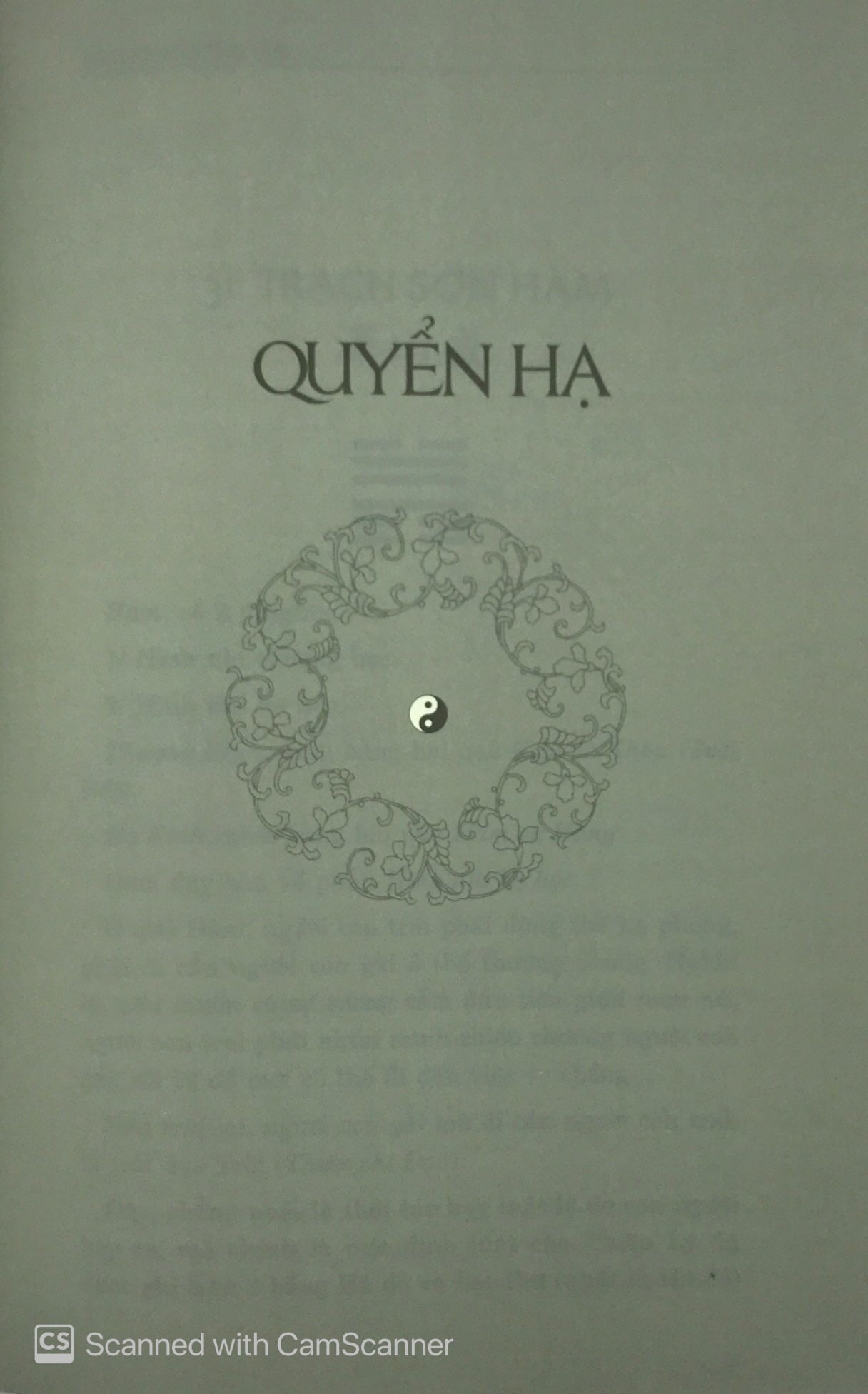 Dịch Kinh Tường Giải (Di Cảo): Quyển Hạ - Thu Giang Nguyễn Duy Cần