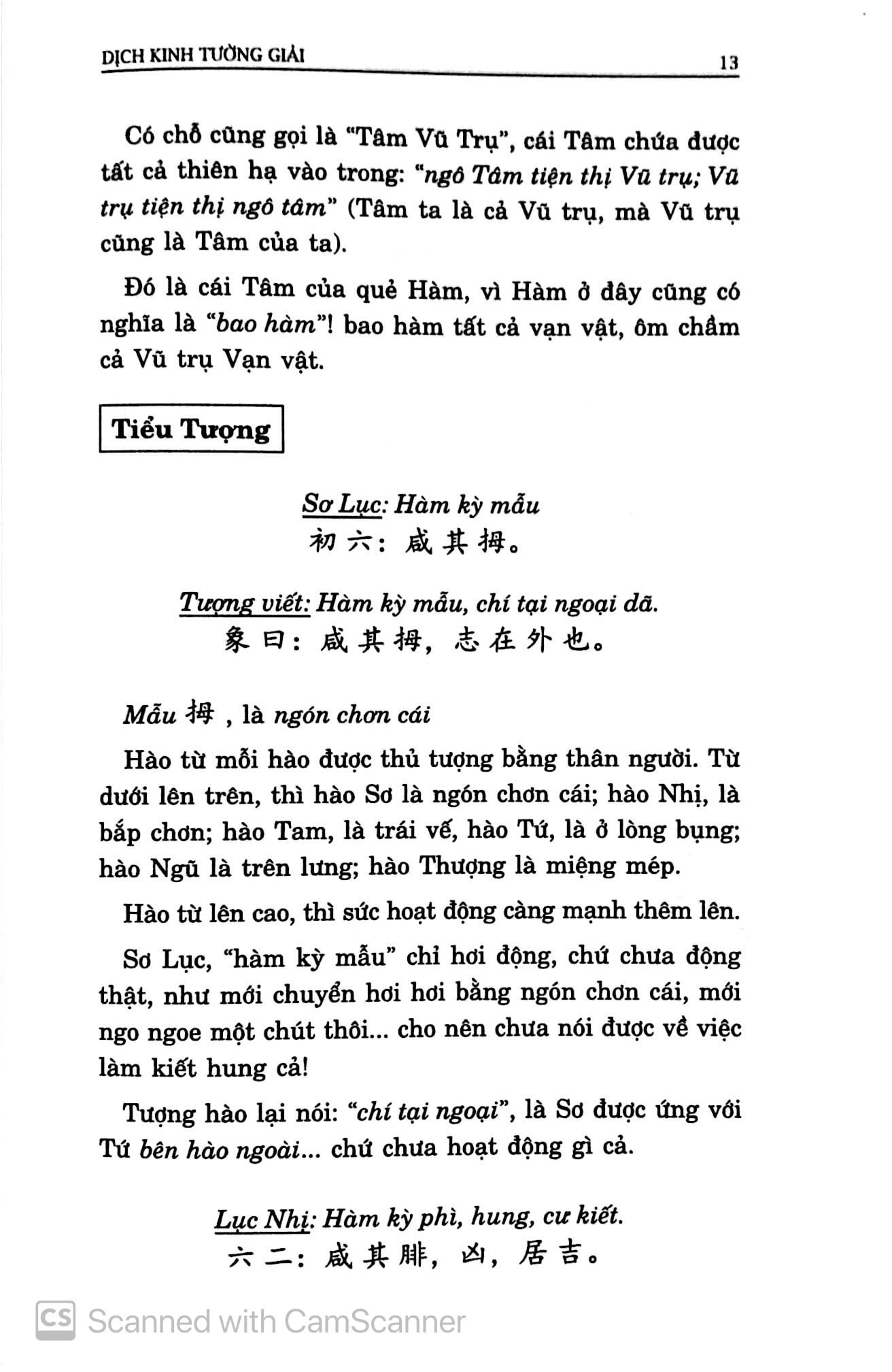 Dịch Kinh Tường Giải (Di Cảo): Quyển Hạ - Thu Giang Nguyễn Duy Cần