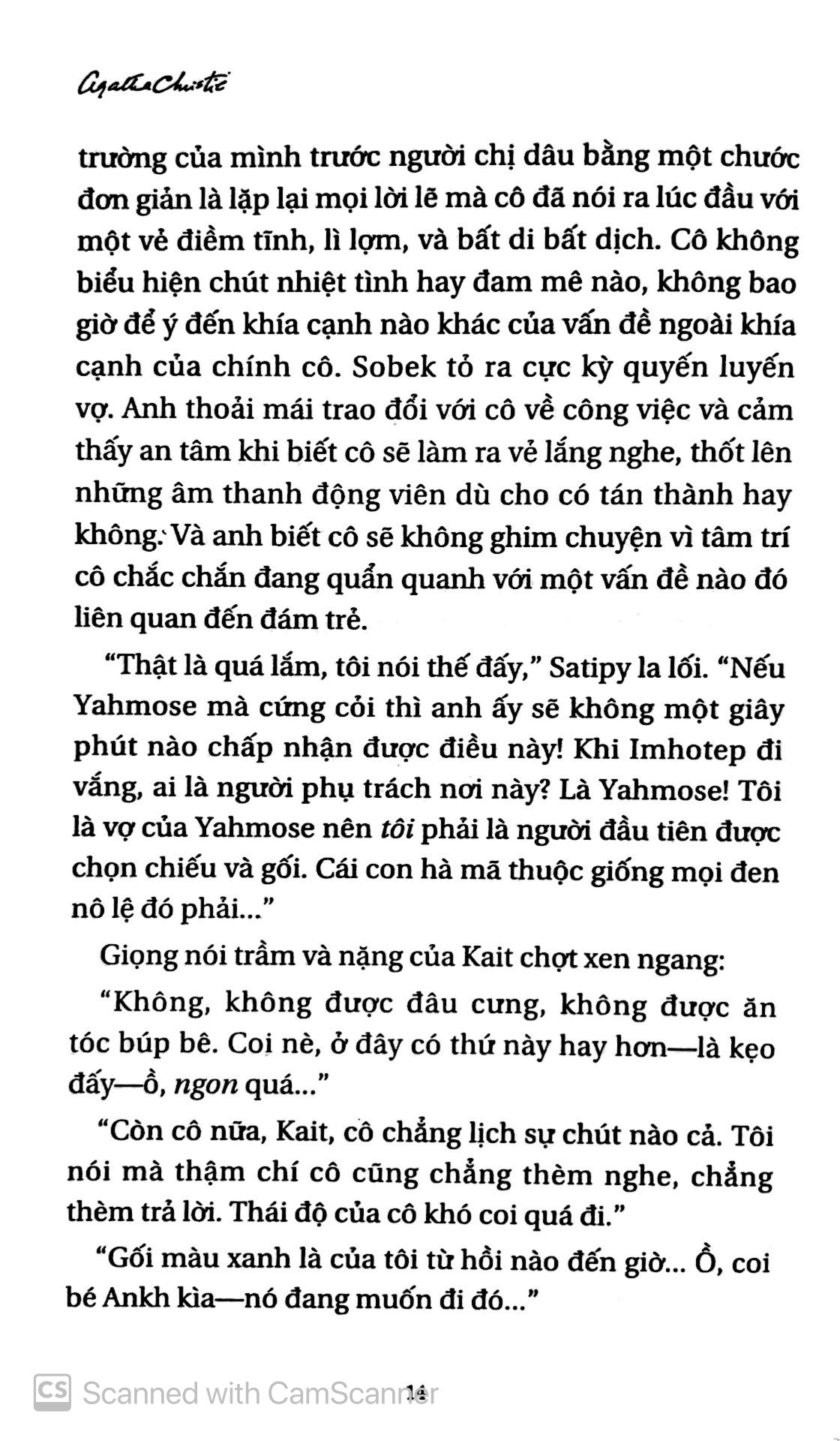 Tận Cùng Là Cái Chết - Agatha Christie