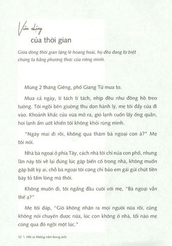  Hồi Ức Không Nằm Trong Ảnh - Chu Văn Tuệ 