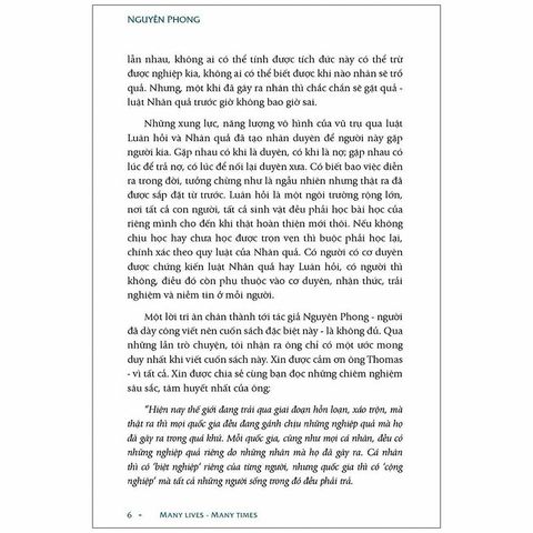  Muôn Kiếp Nhân Sinh 1 (Khổ Nhỏ) - Nguyên Phong 