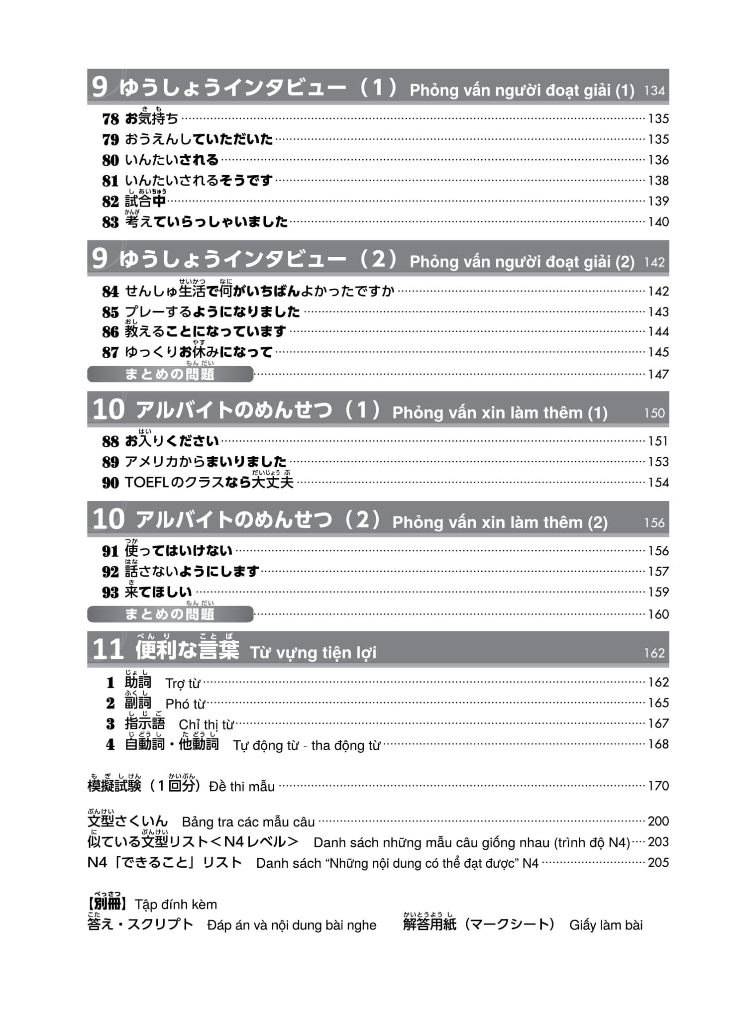 Try! Thi Năng Lực Nhật Ngữ N4 - Phát Triển Các Kỹ Năng Tiếng Nhật Từ Ngữ Pháp (Phiên Bản Tiếng Việt) - Hiệp Hội Văn Hóa Sinh Viên Châu Á ABK