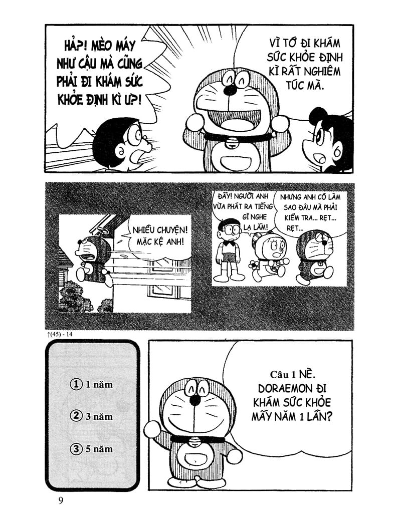 Combo Doraemon Đố Vui Bộ  (7 Tập) - Fujiko Pro