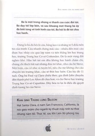  Sức Mạnh Của Sự Khác Biệt - Steve Jobs 