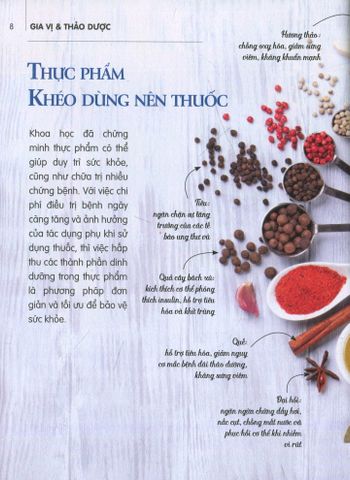  Dinh Dưỡng Chữa Bệnh - Gia Vị & Thảo Dược - Susan Curtis, Pat Thomas, Dragana Vilinac 