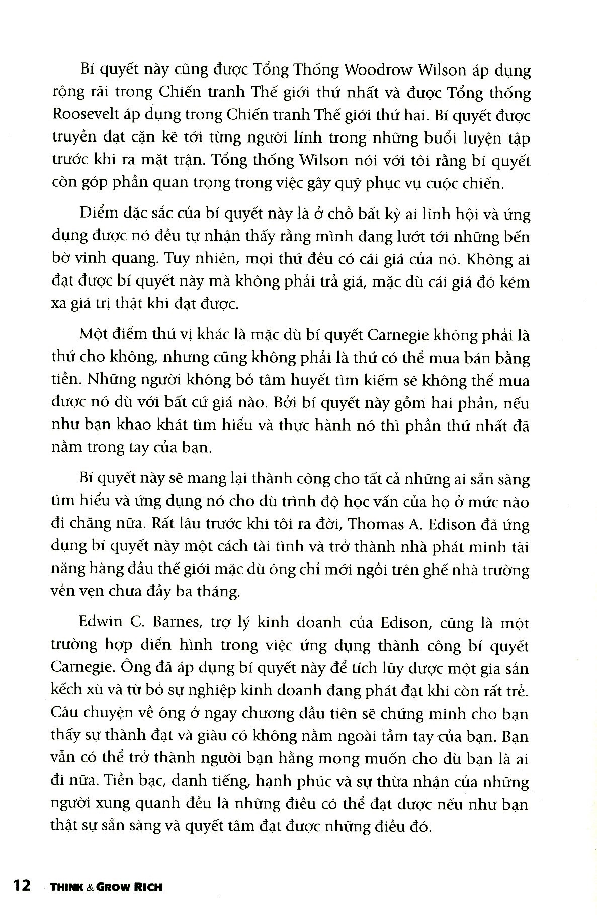 Think And Grow Rich - Nghĩ Giàu Và Làm Giàu (Khổ Nhỏ) - Napoleon Hill