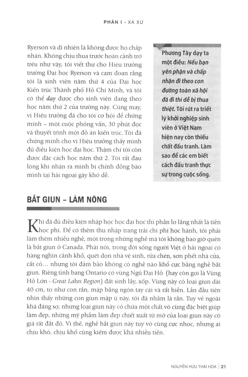 Hành Trình Xa Xứ - Giấc Mơ Quốc Gia Khởi Nghiệp - Nguyễn Hữu Thái Hòa