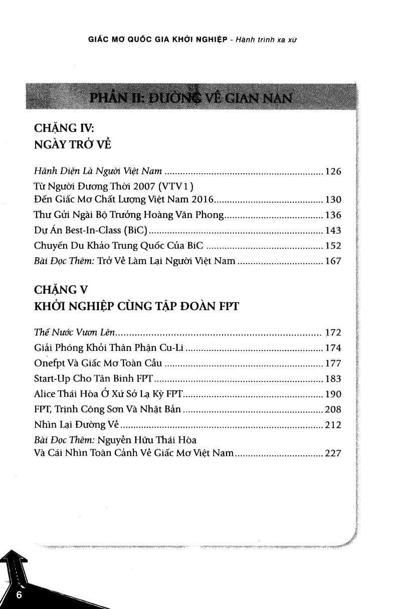 Hành Trình Xa Xứ - Giấc Mơ Quốc Gia Khởi Nghiệp - Nguyễn Hữu Thái Hòa