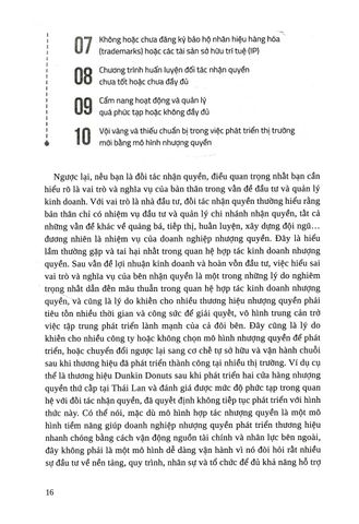  Nhượng Quyền Khởi Nghiệp - Con Đường Ngắn Để Bước Ra Thế Giới - Nguyễn Phi Vân 