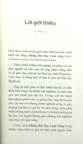  Những Bài Học Cuộc Sống 