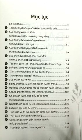  Những Bài Học Cuộc Sống 