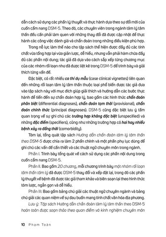  Hướng Dẫn Chẩn Đoán Tâm Lý Tâm Thần Theo DSM-5 - TS Phạm Toàn 