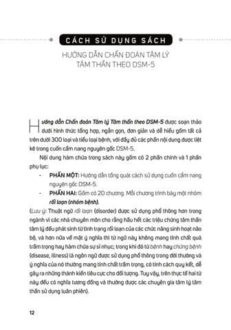  Hướng Dẫn Chẩn Đoán Tâm Lý Tâm Thần Theo DSM-5 - TS Phạm Toàn 