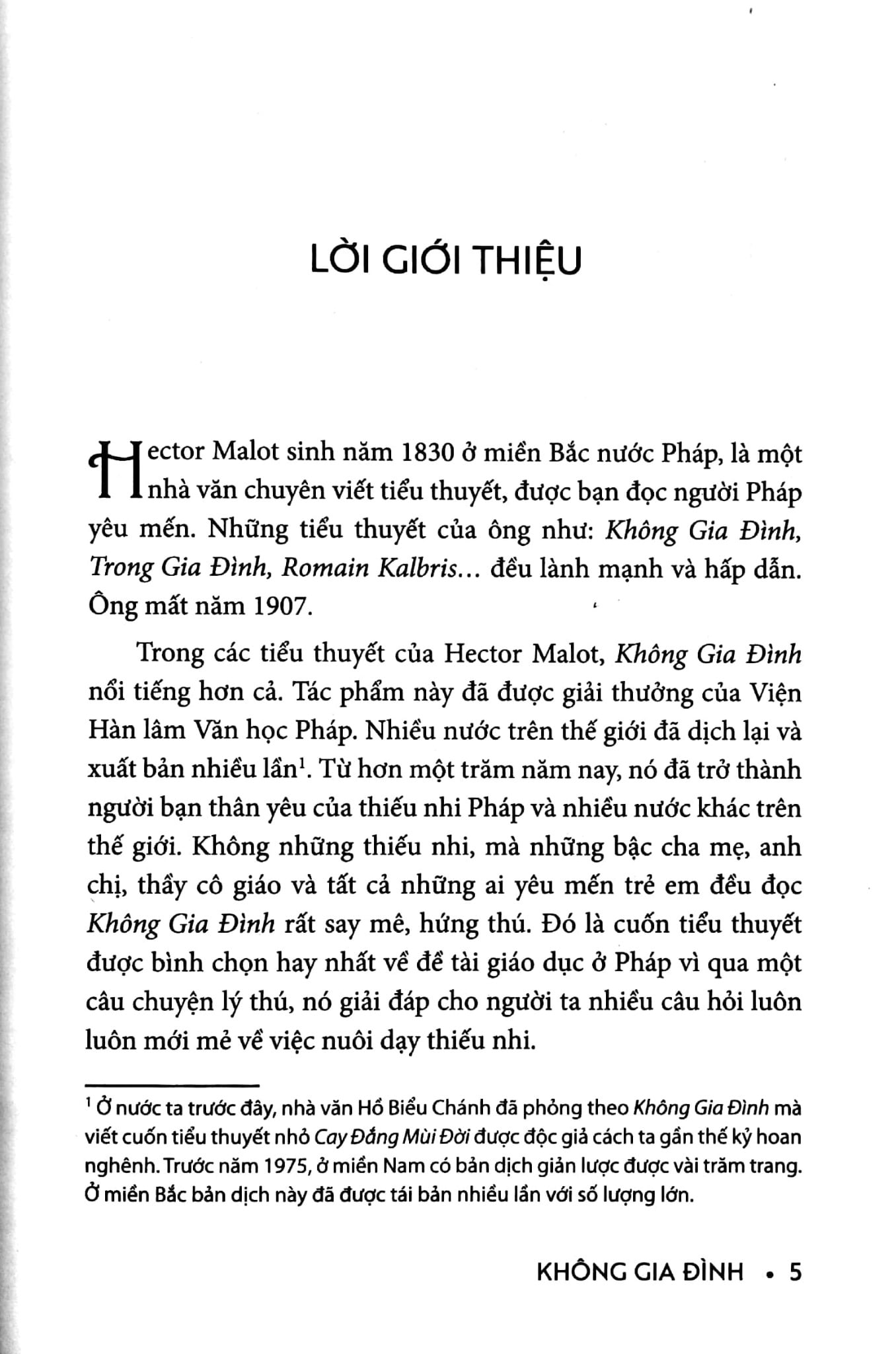 Không Gia Đình (Hải Đăng) - Hector Malot