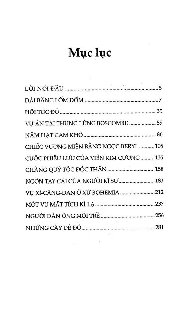 Những cuộc phiêu lưu của SHERLOCK HOLMES