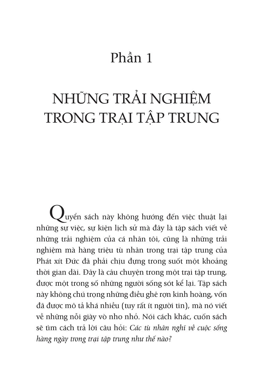 Đi Tìm Lẽ Sống - Viktor Emil Frankl