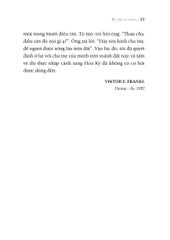 Đi Tìm Lẽ Sống - Viktor Emil Frankl
