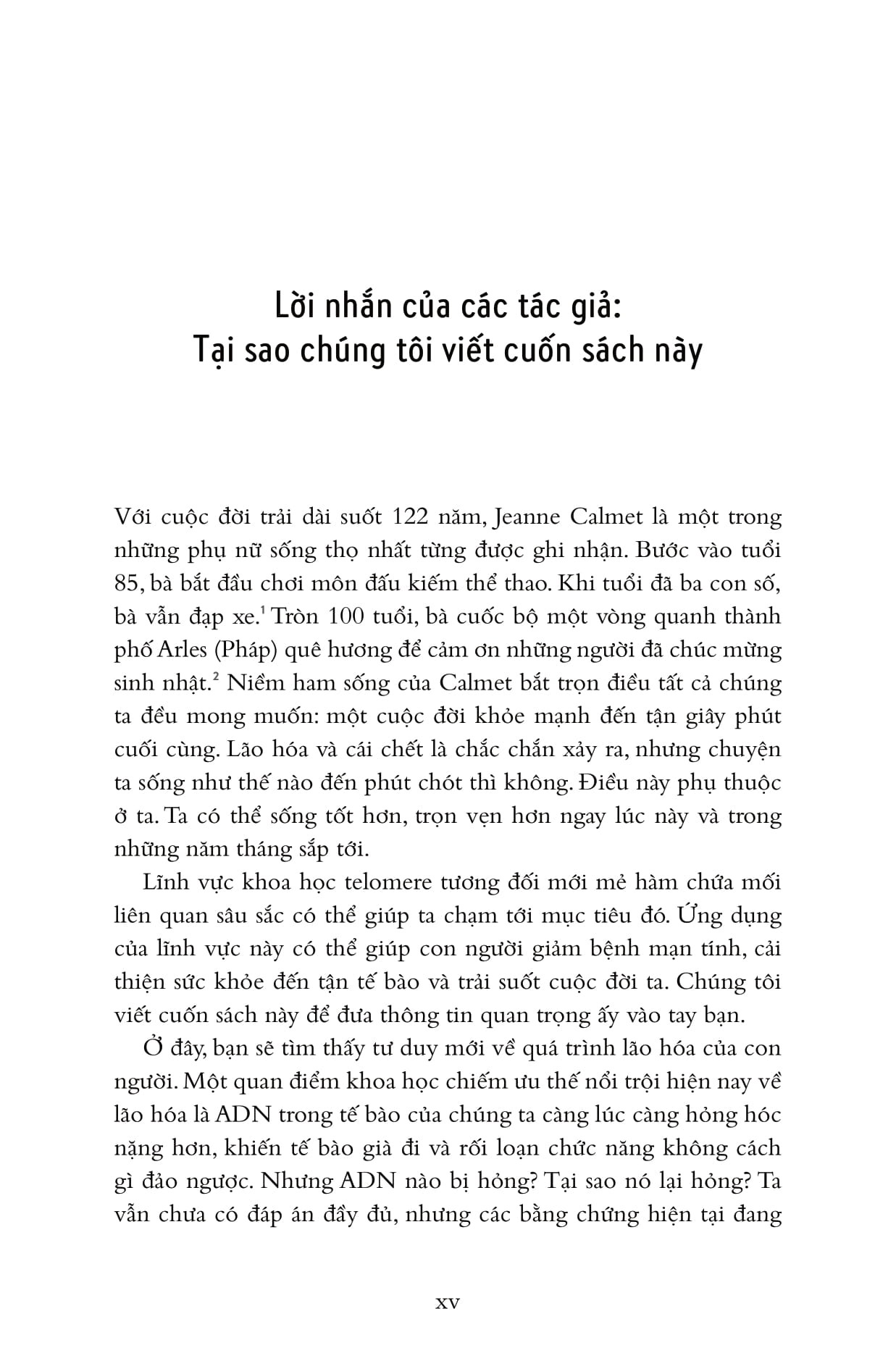 Hiệu Ứng Telomere: Giải Pháp Đột Phá Để Sống Trẻ, Khỏe, Và Ngăn Ngừa Lão Hóa - Elizabeth Blackburn, Elissa Epel