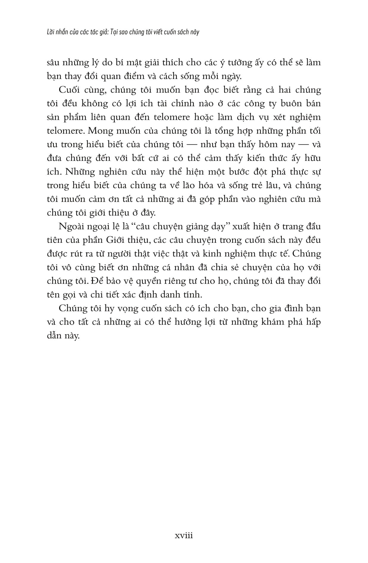 Hiệu Ứng Telomere: Giải Pháp Đột Phá Để Sống Trẻ, Khỏe, Và Ngăn Ngừa Lão Hóa - Elizabeth Blackburn, Elissa Epel