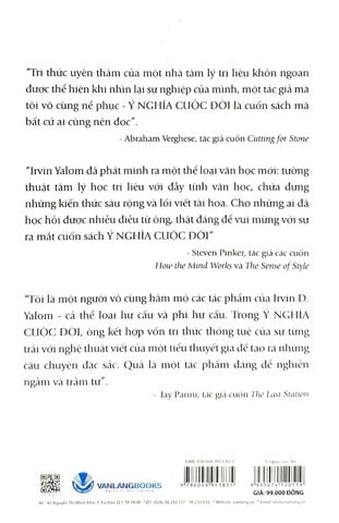  Ý Nghĩa Cuộc Đời  - Irvin D.Yalom 