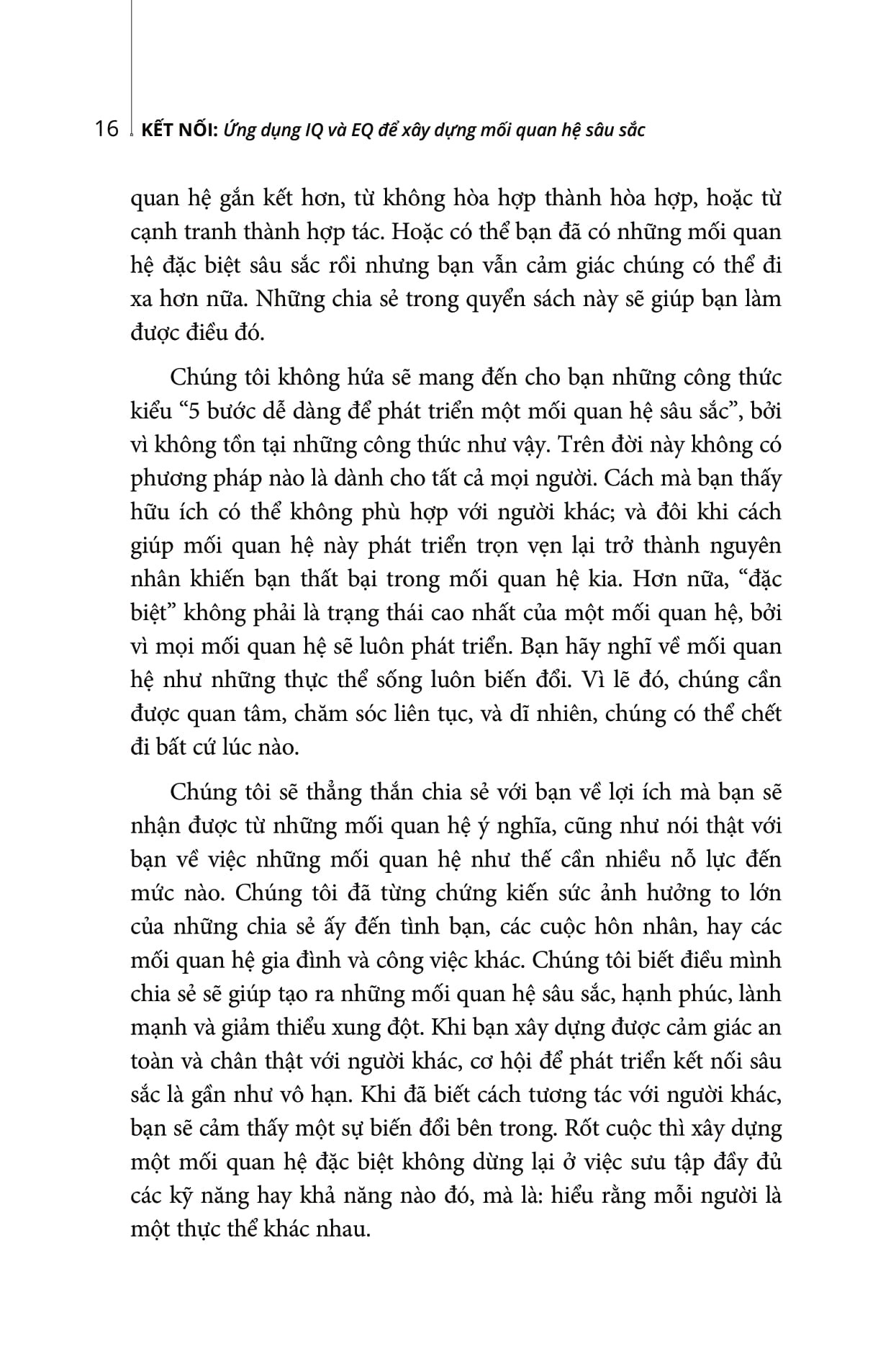 Kết Nối - Ứng Dụng IQ Và EQ Để Xây Dựng Mối Quan Hệ Sâu Sắc - Carole Robin, David Bradford