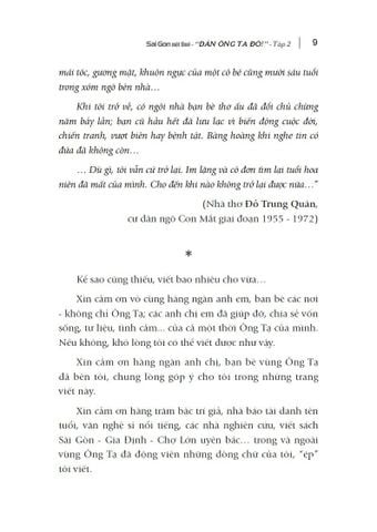  Sài Gòn một thuở - Dân Ông Tạ đó! Tập 2 - Cù Mai Công 