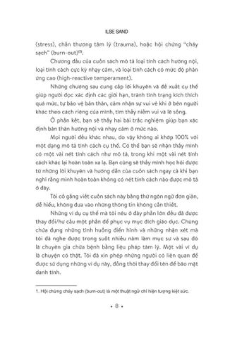  Dám Sống Hướng Nội Và Cực Kỳ Nhạy Cảm - Cẩm Nang Về Ranh Giới, Niềm Vui, Và Sự Chữa Lành - Ilse Sand 